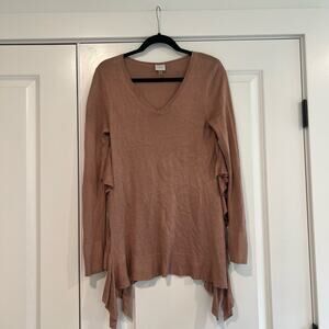 Cupio Women's‎ Longsleeve Blouse Sweater Light Pink Size Small